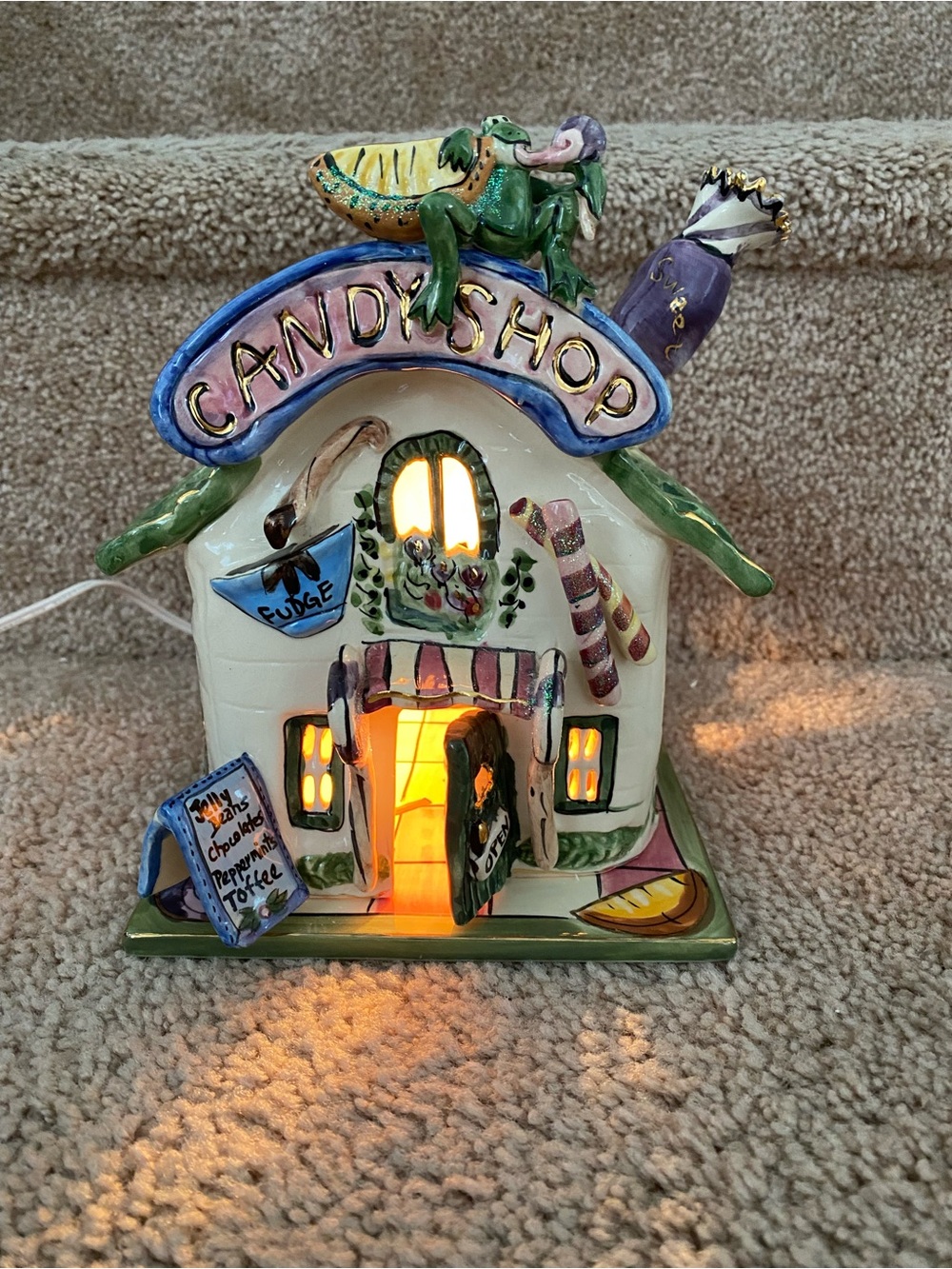 Blue Sky Clayworks “Candy Corner” Lighted House